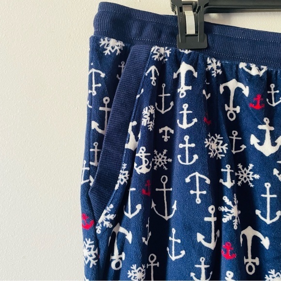 Nautica Women’s Navy velour pajama pants Size XXL - Picture 8 of 12